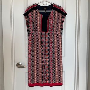 Laundry Los Angeles Cap Sleeve Shift Dress Medium